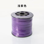 Wholesale 45-Yard Velvet 3mm Flat PVC Strap Floral Suede Binding for DIY Crafts Christmas Birthday Halloween