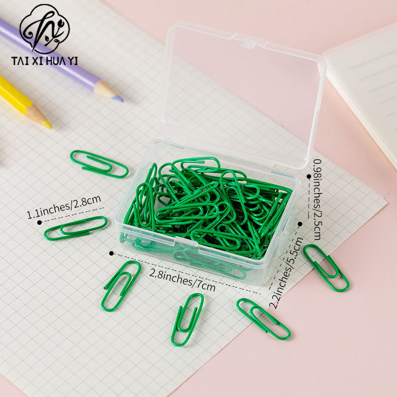 Silver Paper Clip Metal Card Clip Bouquet Greeting Card Paper Clip Stationery Office Long Tail Clip Flower Shop Supplies