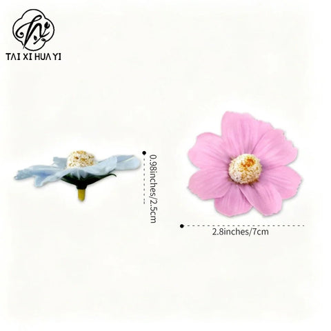 New Gesang Flower Soap Flower Cosmos Immortal Flower Soap Flower, Handmade Bouquet DIY Material, Decorative Ornament