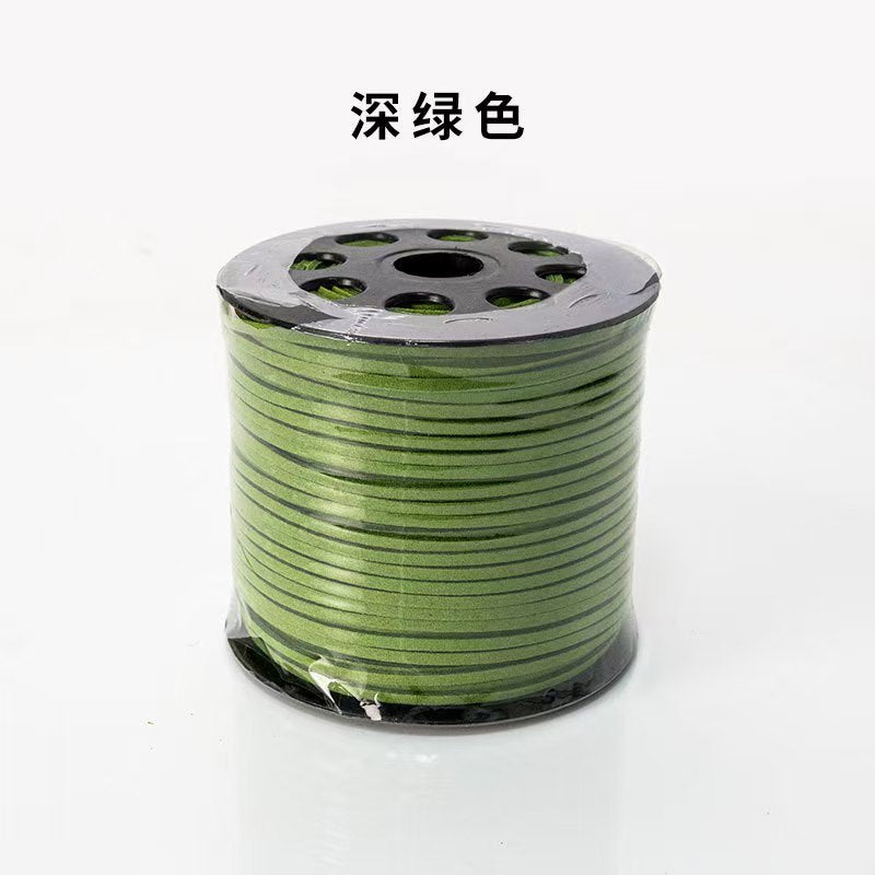 Wholesale 45-Yard Velvet 3mm Flat PVC Strap Floral Suede Binding for DIY Crafts Christmas Birthday Halloween