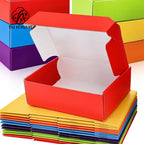 Hot Custom Pink Corrugated Collapsible Shipping & Gift Box Mailer with Matt Lamination Portable Reusable Packaging