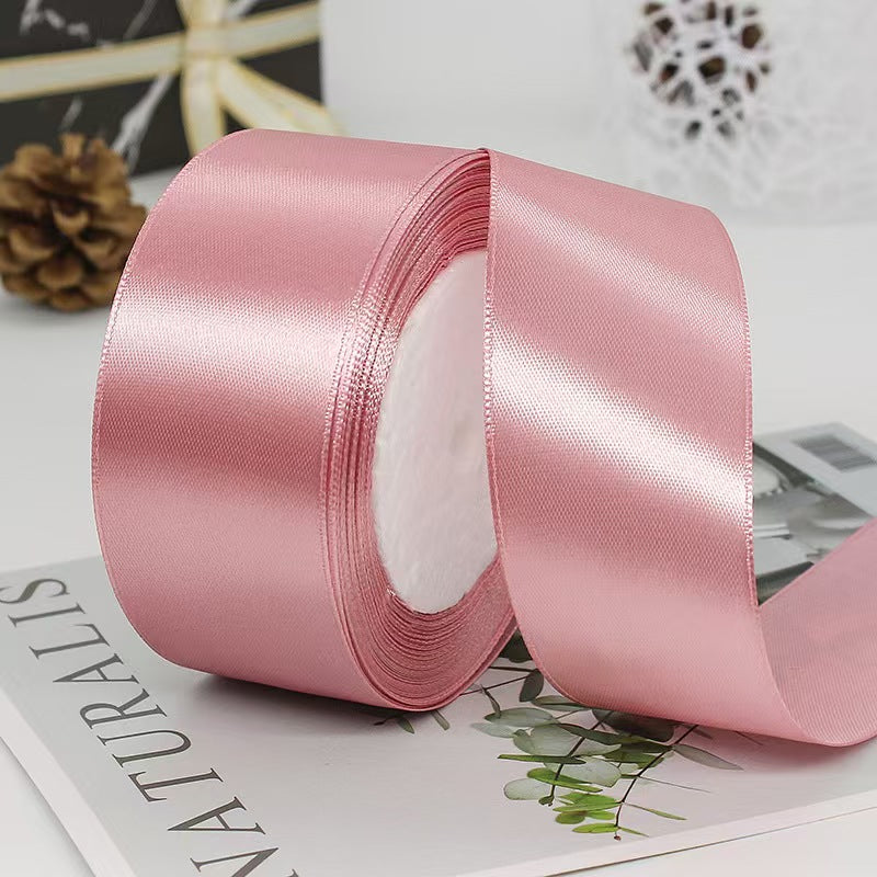40mm Polyester Satin Ribbon Fashion-Style Floral and Gift Wrapping Ribbon for Birthday Christmas Halloween Decorations