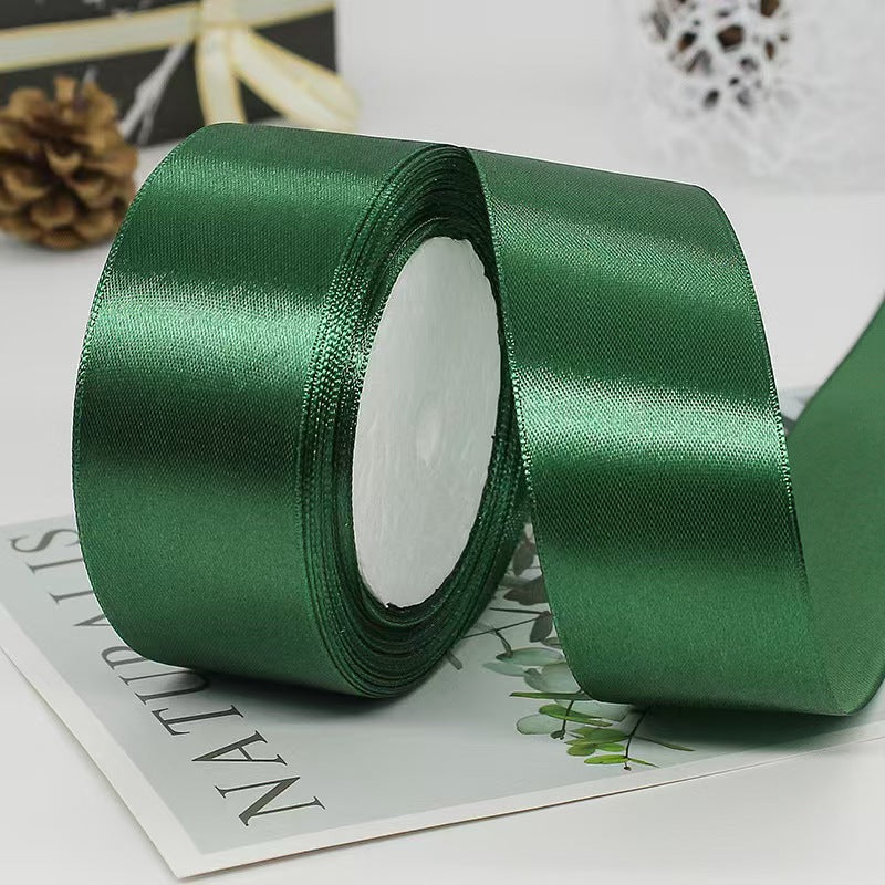 40mm Polyester Satin Ribbon Fashion-Style Floral and Gift Wrapping Ribbon for Birthday Christmas Halloween Decorations