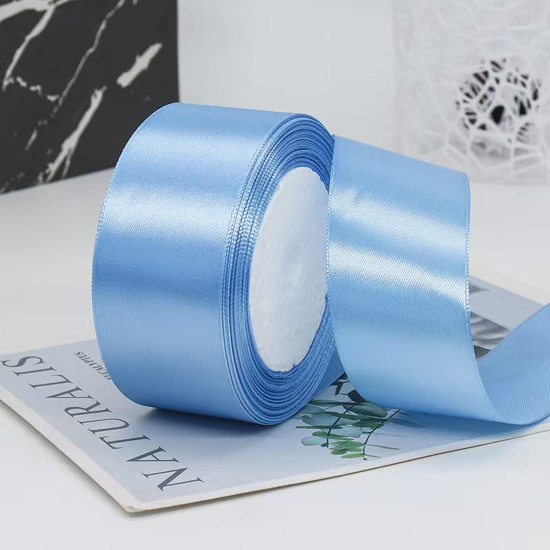 40mm Polyester Satin Ribbon Fashion-Style Floral and Gift Wrapping Ribbon for Birthday Christmas Halloween Decorations