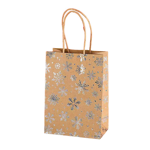 Christmas gift bag cartoon christmas tree souvenir bag holiday party snack packaging bag kraft paper bag