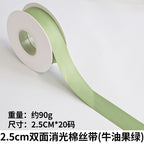 Versatile Christmas Gift Ribbons Wide Cotton DIY Bow Hair Accessories & Handmade Jewelry Ribbons