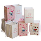 Zhuo Qixi Festival new product hello kitty flower tote bag ice cream bucket special tote bag packing bag