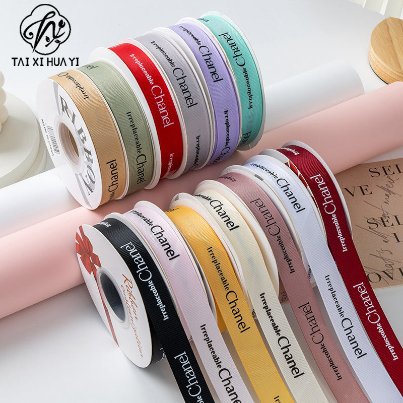 2Cm Xiaoxiangfeng packaging ribbon ribbon ribbon handmade DIY cake packaging gift decorative ribbon wholesale 9