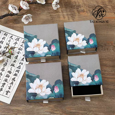 Customized Eco-friendly Portable Reusable Handmade Paperboard Jewelry Drawer Packaging Gift Box