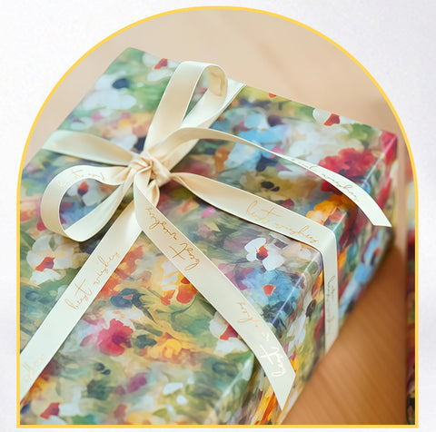 New Monet Garden Sydney Paper Thickened 22g Cotton Paper Printing Tissue Paper Gift Wrapping Paper ins Packaging Materials