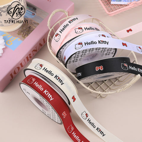 Children's Day flower bouquet hug bucket hello kt cat flower box gift empty box Internet celebrity florist materials