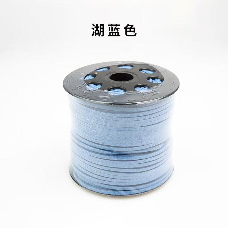 Wholesale 45-Yard Velvet 3mm Flat PVC Strap Floral Suede Binding for DIY Crafts Christmas Birthday Halloween