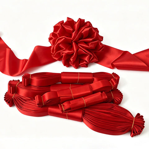 The opening of the big safflower ball, the ribbon cutting award, the unveiling of the red hydrangea wedding car, the new car, the car delivery, and the housewarming door