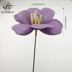 Soap flower tulip new bouquet flower accessories simulated flower gifts open tulip with flower embellishment