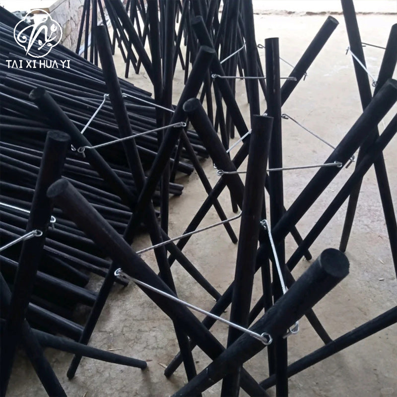 1. 28-meter raised flower rack, flower shop opening, cloth belt tripod, wooden triangular frame, flower arrangement rack wholesale
