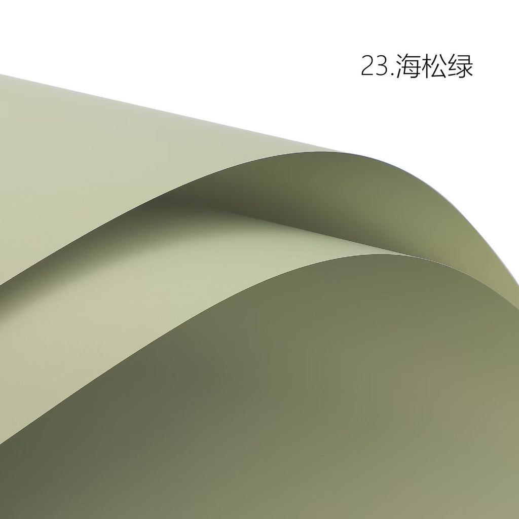 Monochrome Korean Style First Love Eco-Friendly Waterproof Flower Wrapping Paper Thickened Single Side for Flower Packaging