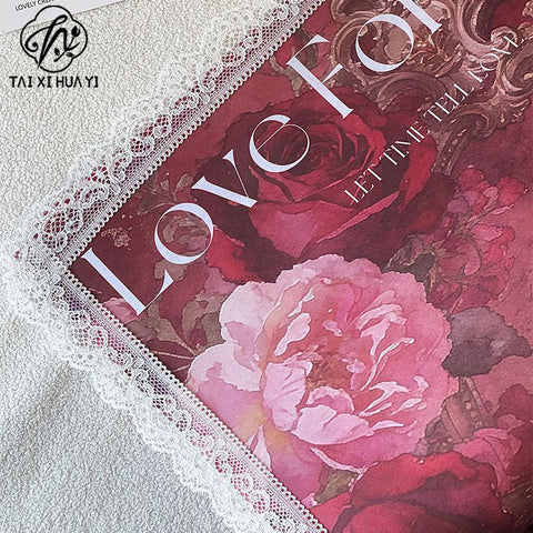 No Late Rose Knight Flower Wrapping Paper Flower Shop Floral DIY Handmade Wrapping Paper Gift Wrapping Paper