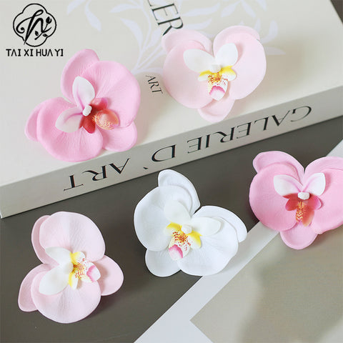 New Phalaenopsis Christmas Soap Flower Orchid Soap Flower Gift Box Bouquet Making Decoration Flower Shop Spot