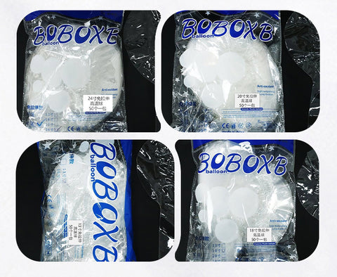Bobo ball Internet celebrity balloon Transparent balloon 18 inch 20 inch 24 inch 36 inch bag round Bobo ball night market factory direct sales