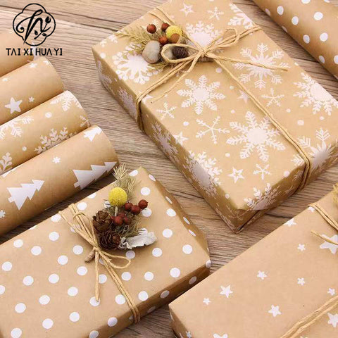 Copper Sheet Paper Wrapping Paper Christmas Gift Paper Large Size Waterproof Eco-friendly Virgin Wood Pulp