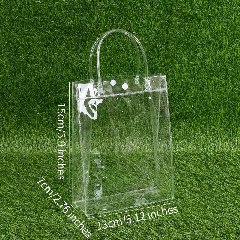 Environmentally Transparent PVC Wedding Gift Box Waterproof Transparent Bridesmaid Gift Bag Paper Box