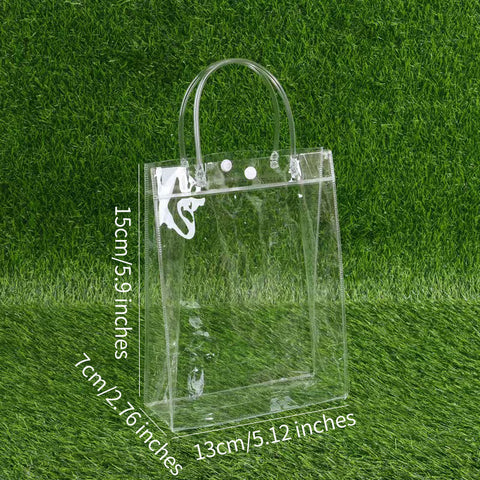 Environmentally Transparent PVC Wedding Gift Box Waterproof Transparent Bridesmaid Gift Bag Paper Box