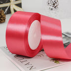 40mm Polyester Satin Ribbon Fashion-Style Floral and Gift Wrapping Ribbon for Birthday Christmas Halloween Decorations