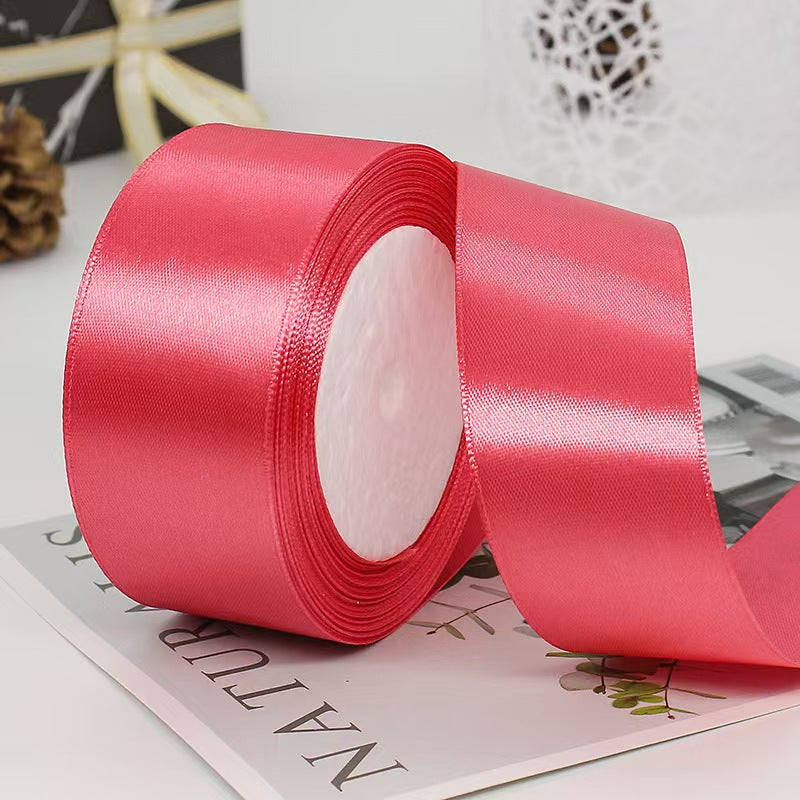 40mm Polyester Satin Ribbon Fashion-Style Floral and Gift Wrapping Ribbon for Birthday Christmas Halloween Decorations