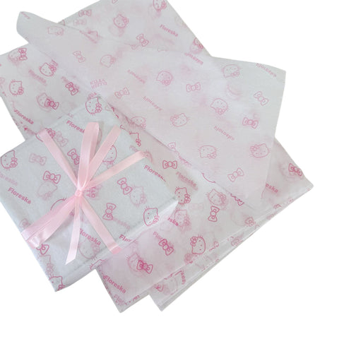 38G cute cat Sydney paper, factory wholesale printing flower shop handmade DIY Sydney paper, bouquet wrapping paper