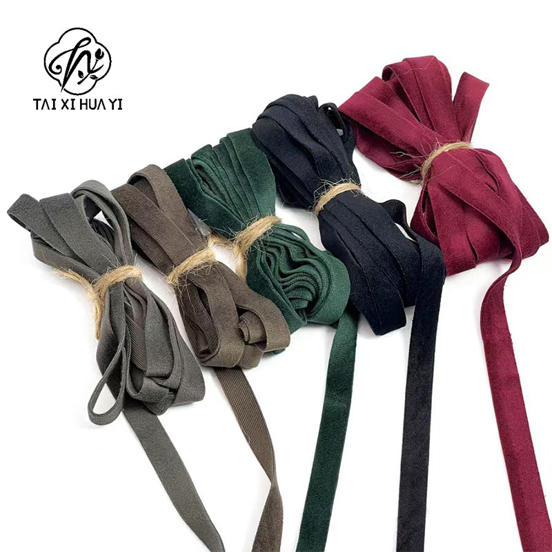 Dutch Velvet Ribbon Roll Modern Velvet Gift Ribbon for Handmade Craft Ornaments Wedding Gift Wrapping