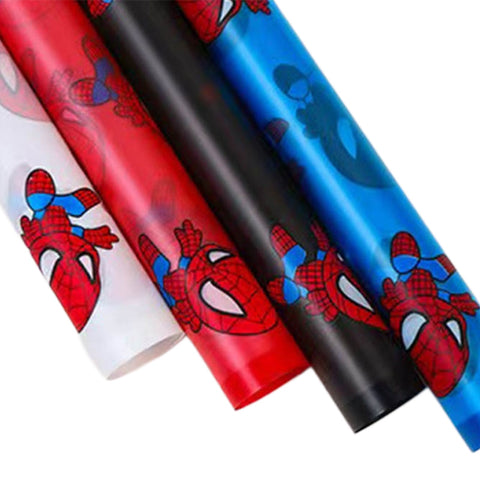 Cartoon Children's Series Waterproof Flower Wrapping Paper Spider-Man Bag Flower Paper Bouquet Packaging Materials Florist Materials