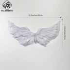Internet celebrity feather explosion winged angel wings cone bouquet decoration advanced floral handmade DIY material