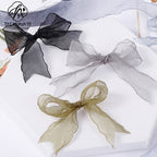 Valentine's Day super sweet ribbon bouquet packaging webbing bow DIY handmade yarn belt flower packaging ribbon wholesale