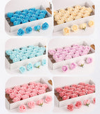 Soap flower five-layer soap rose head Valentine's Day DIY bouquet gift box packaging material simulation head high simulation
