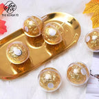 Ferrero Chocolate Cup Clear Chocolate Holder Bouquet Flower Packaging DIY Making Materials Supplies Valentine's Day