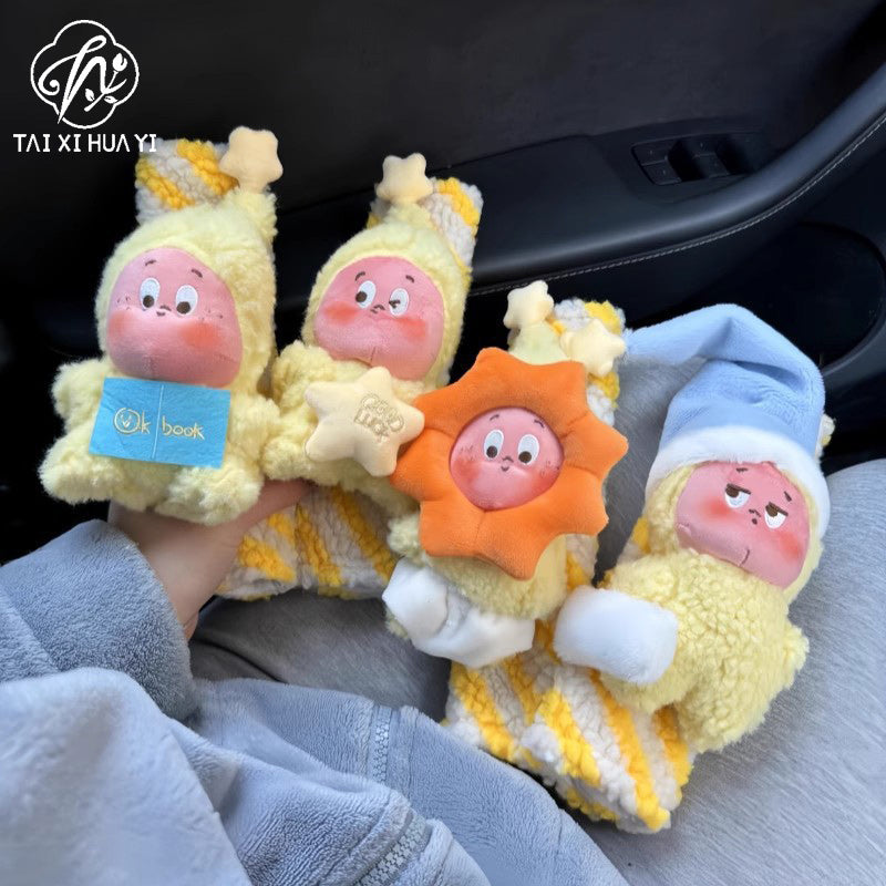 Popular star people pendant plush toy small doll schoolbag pendant couple gift doll plush batch รูปสินค้าหลัก