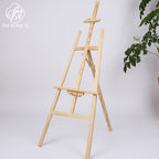 Wooden easel art student special oil painting stand 4k sketch sketch bracket display stand manufacturer wholesale