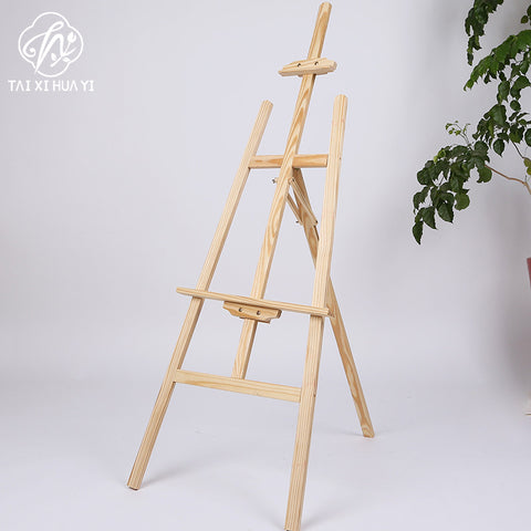 Wooden easel art student special oil painting stand 4k sketch sketch bracket display stand manufacturer wholesale