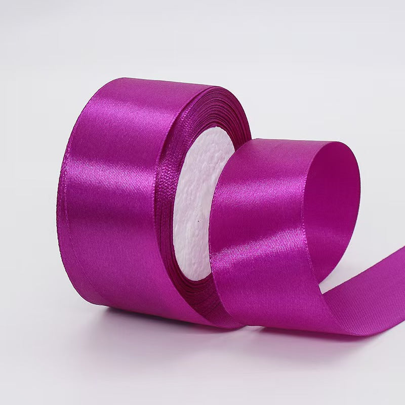 40mm Polyester Satin Ribbon Fashion-Style Floral and Gift Wrapping Ribbon for Birthday Christmas Halloween Decorations