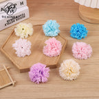 Soap flower head, carnation soap flower, artificial flower head, flower head festival bouquet gift box, DIY materials, flowers