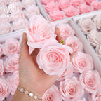New Manta Rose Soap Flower Seven Layer Roll Core Wave Lace Simulation Flower DIY Flower Shop Packaging Materials