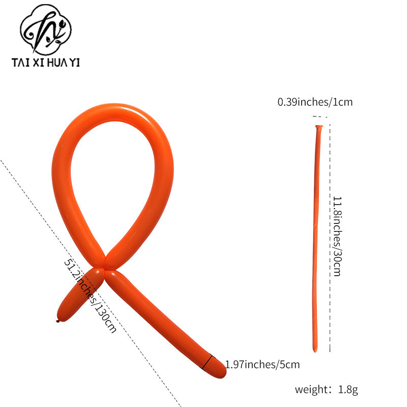 Magic Balloon 260 Long Balloon Birthday Party Wedding Arrangement 1.8g Thickened Long Latex Balloon