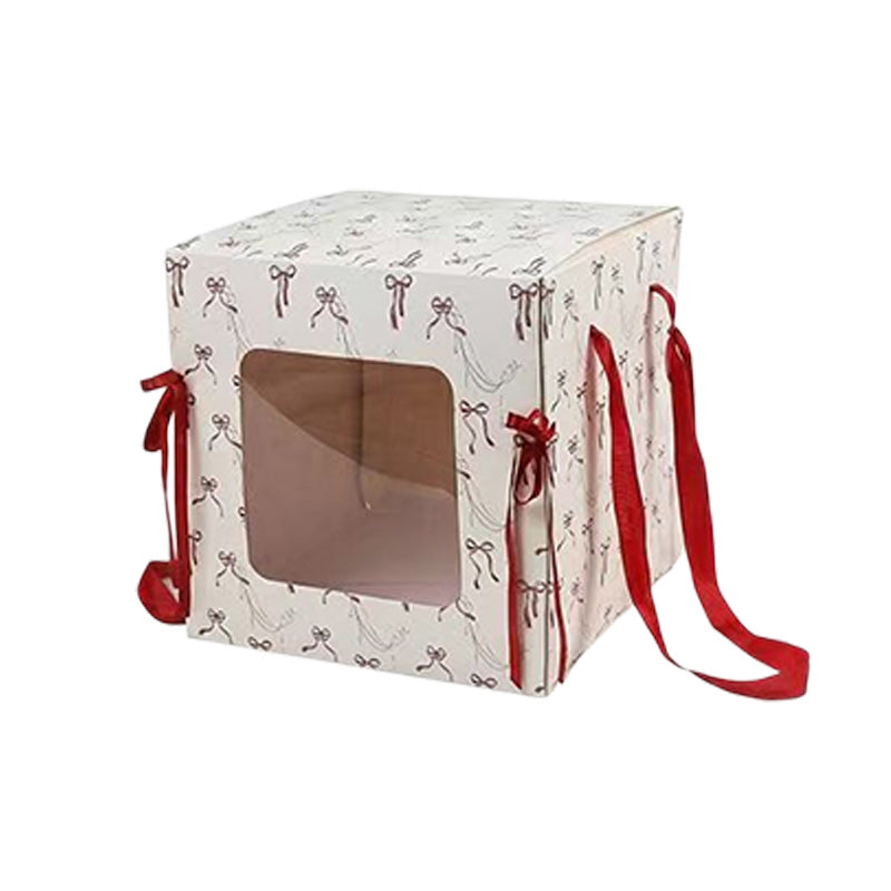 [520 & Mother's Day New Products] Romantic Surprise Flower Arrangement Box Bow Flower Box Handmade DIY Floral Materials