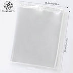 High transparency bouquet dust bag transparent bouquet bag rainproof windproof glass paper bag send flowers flower packaging wholesale