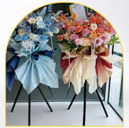 1. 28-meter raised flower rack, flower shop opening, cloth belt tripod, wooden triangular frame, flower arrangement rack wholesale