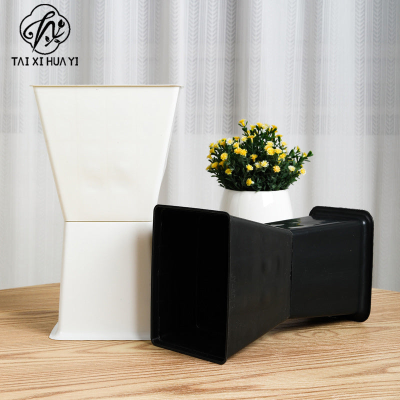 Square Dun Dun Flower Arrangement Artifact Square Flower Arrangement Quiver Flower Shop Festival Bouquet Sword Barrel Plastic Arrangement Flower Base