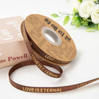 Valentine's Day flower shop floral supplies English threaded ribbon DIY bouquet ribbon material spot wholesale