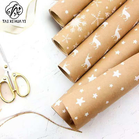 Copper Sheet Paper Wrapping Paper Christmas Gift Paper Large Size Waterproof Eco-friendly Virgin Wood Pulp