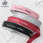 Qixi Festival Valentine's Day English Alphabet Ribbon Cake Pack Flower Threaded Ribbon Bouquet Gift Bag Decorative Ribbon