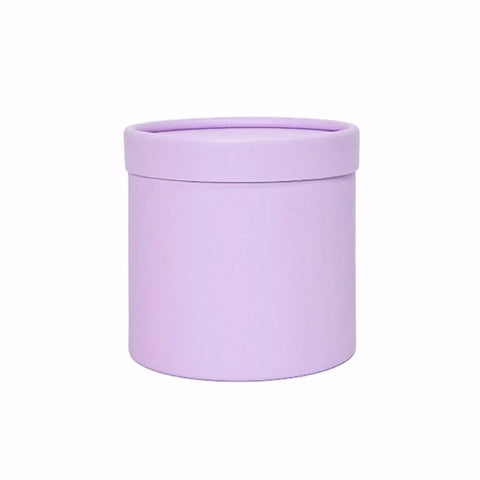 Very Popular Modern Luxury Hug Bucket Small Pure White Pink Recyclable Handmade Vanishing Cardboard Cylinder Flower Box for